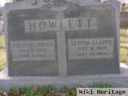 Letitia Gladys Cundiff Howlett