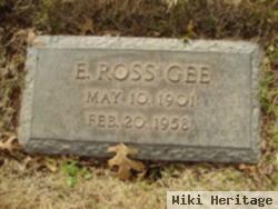 Edward Ross Gee