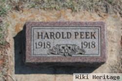 Harold Peek