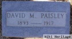 David M. Paisley