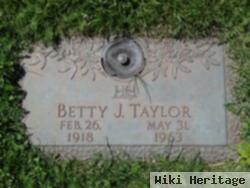 Betty Jane Taylor