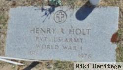 Pvt Henry R Holt