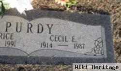 Cecil Earl Purdy