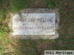 Sidney Lee Williams