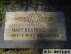 Mary Beatrice "bea" Barnes Gray