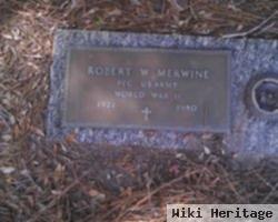 Robert W Merwine