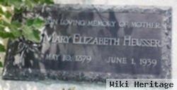 Mary Elizabeth Heusser