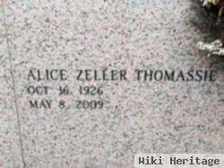 Alice Zeller Thomassie