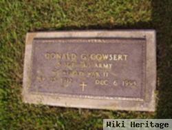 Don G Cowsert