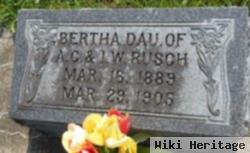 Bertha Rusch