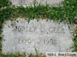 Shirley L. Geer