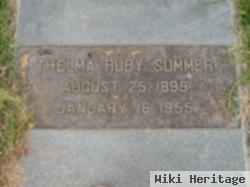 Thelma Ruby Summer