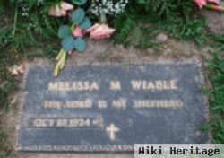 Melissa May Boerner Wiable