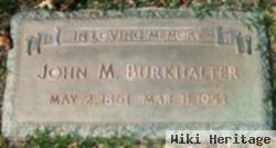 John Mitchell Burkhalter