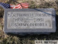 Pfc Thomas L. Forshay