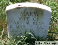 Mary Miller Keim