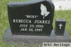 Rebecca "becky" Juarez