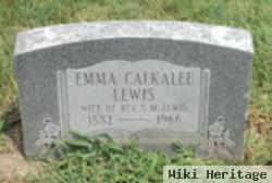 Emma Calkalee Lewis