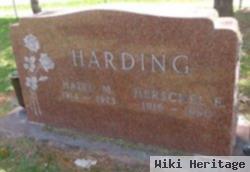 Herschel E Harding