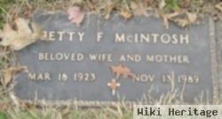 Betty F. Mcintosh