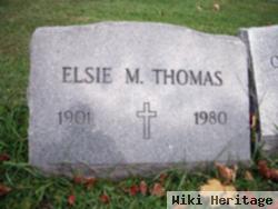 Elsie M Thomas