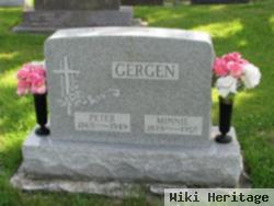 Wilhemina "minnie" Grote Gergen