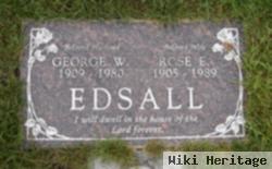 Rose E Edsall