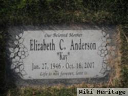Elizabeth Catherine "betty Kay" Hanson Anderson