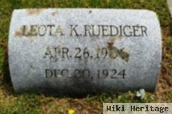 Leota K. Ruediger