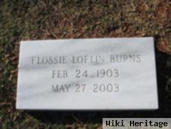 Flossie Mae Loflin Burns