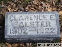 Clarence E. Balster