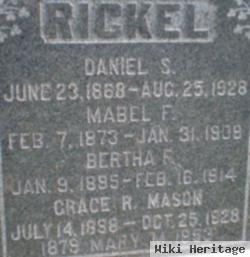 Mabel F Rickel