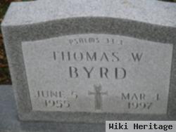 Thomas W Byrd