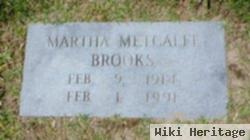 Martha Metcalfe Brooks