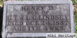 Henry D Lindsey