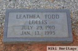 Leathea Irene Todd Lollis