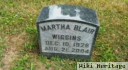 Martha Blair Wiggins