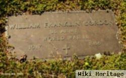 William Franklin Gordon