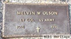 Melvin Woodrow Olson