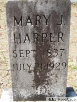 Mary J Harper