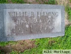 Willie B Fleming