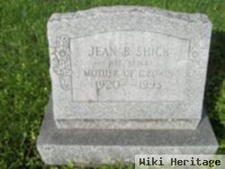 Jean B Reber Shick