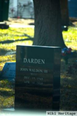 John Waldon "buzz" Darden, Iii