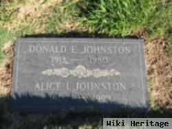 Donald E. Johnston