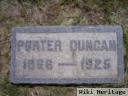 Porterfield "porter" Duncan