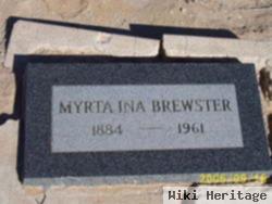 Myrta Ina Mcdonald Brewster