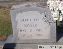 Gertie Lee Sasser