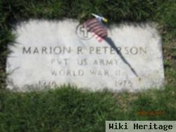 Marion R Peterson