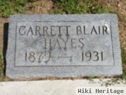 Garrett Blair Hayes