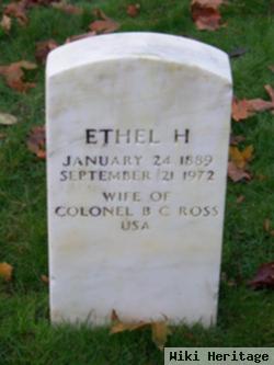 Ethel H Ross